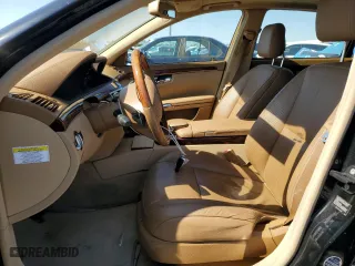 2009 Mercedes-Benz S-Class 5.5L V8 with VIN WDDNG86X39A267179, listed as a Copart auction lot 52216505 with 106,527 mi miles and Salvage Title. Bid and sale history available at carsss.com. Image 7.