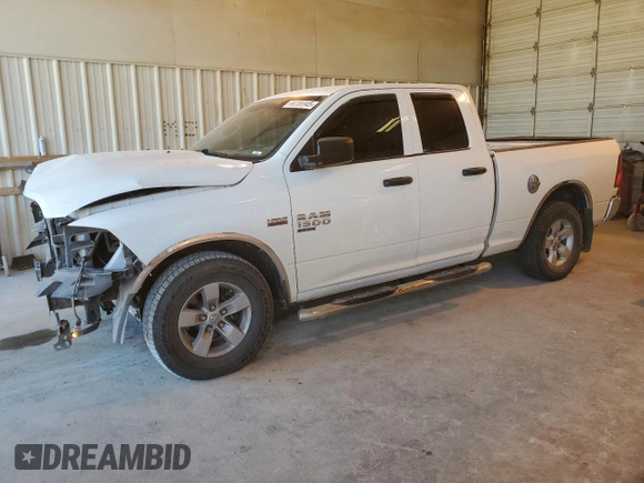 2021 Ram 1500 Classic Tradesman with VIN 1C6RR6FT2MS534474, listed as a Copart auction lot 44785945 with 48,472 mi miles and Salvage Title. Bid and sale history available at carsss.com. Image 1.