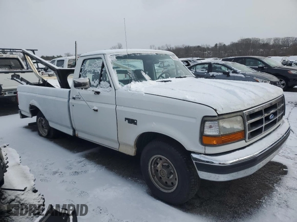 1992 Ford F-150 with VIN 2FTDF15Y5NCA31541, listed as a Copart auction lot 85058754 with 138,467 mi miles and Salvage Title. Bid and sale history available at carsss.com. Image 4.