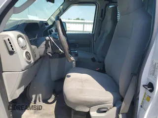 2014 Ford Econoline Cargo Commercial with VIN 1FTNE2EWXEDA53837, listed as a Copart auction lot 61743185 with 158,968 mi miles and Salvage title. Bid and sale history available at DreamBid. Image 7.