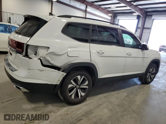 2024 Volkswagen Atlas SE с VIN 1V2DR2CA4RC587675, выставлен на аукционе Copart как лот 55199925 с пробегом 20 066 миль миль и Списание • Salvage title. История ставок и продаж доступна на DreamBid. Изображение 3.