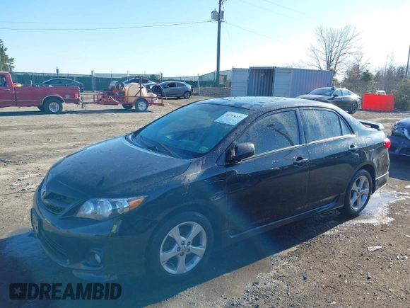 2011 Toyota Corolla L with VIN 2T1BU4EE4BC714196, listed as a IAAI auction lot 41759473 with 128,946 mi miles. Bid and sale history available at carsss.com. Image 17.