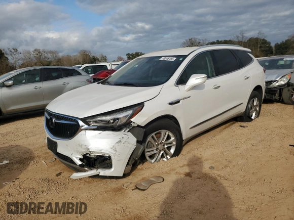 2018 Buick Enclave Essence with VIN 5GAERBKW2JJ255786, listed as a Copart auction lot 43646485 with 56,155 mi miles and Non Repairable. Bid and sale history available at carsss.com. Image 1.