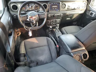 2021 Jeep Gladiator Willys с VIN 1C6HJTAGXML527617, выставлен на аукционе Copart как лот 59110005 с пробегом 39 279 миль миль и Списание • Salvage title. История ставок и продаж доступна на DreamBid. Изображение 8.