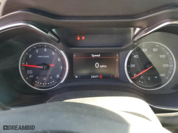2021 Chevrolet TrailBlazer ACTIV with VIN KL79MVSL3MB129969, listed as a Copart auction lot 43984265 with 25,471 mi miles and Salvage Title. Bid and sale history available at carsss.com. Image 9.
