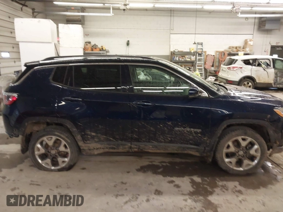 2018 Jeep Compass Limited с VIN 3C4NJDCB9JT175536, выставлен на аукционе IAAI как лот 41990061 с пробегом 51 471 миль миль и . История ставок и продаж доступна на DreamBid. Изображение 12.
