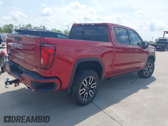 2021 GMC Sierra 1500 AT4 with VIN 1GTP9EEL0MZ284638, listed as a IAAI auction lot 40179412 with 117,272 mi miles. Bid and sale history available at carsss.com. Image 4.