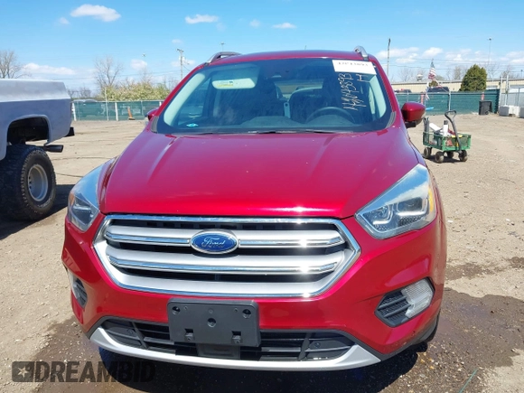 2017 Ford Escape Titanium with VIN 1FMCU9J96HUA68094, listed as a IAAI auction lot 42043893 with 85,893 mi miles. Bid and sale history available at carsss.com. Image 6.