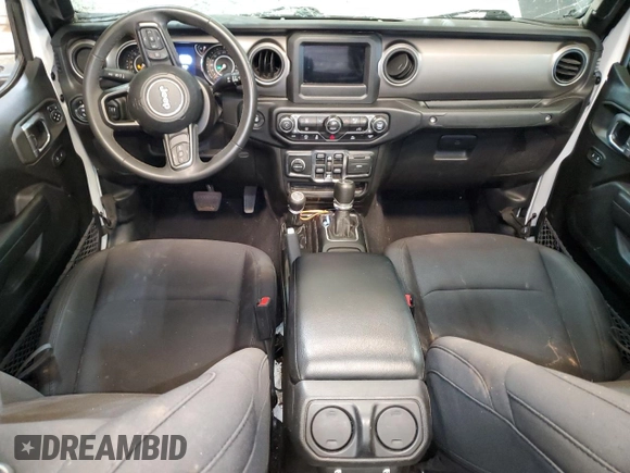 2023 Jeep Gladiator Sport S с VIN 1C6HJTAG0PL523306, выставлен на аукционе Copart как лот 59236535 с пробегом 64 185 миль миль и Списание • Salvage title. История ставок и продаж доступна на DreamBid. Изображение 8.