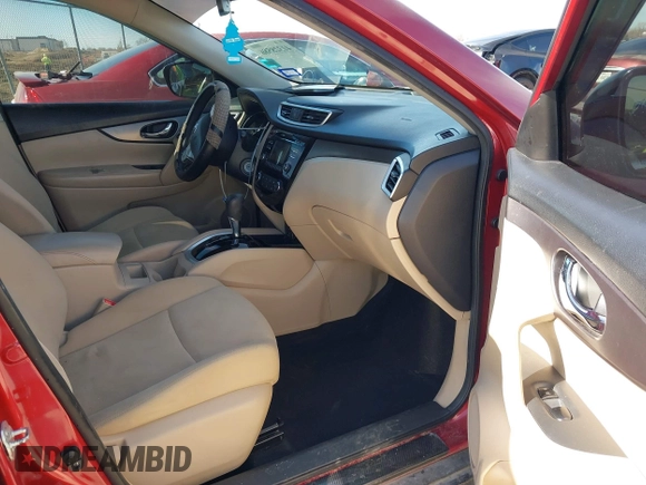 2016 Nissan Rogue S with VIN KNMAT2MT0GP629321, listed as a IAAI auction lot 41328586 with 192,994 mi miles and . Bid and sale history available at DreamBid. Image 5.