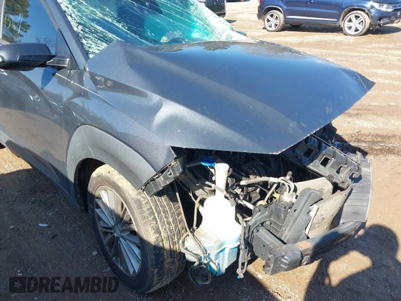2019 Hyundai Kona SEL with VIN KM8K22AA7KU291349, listed as a IAAI auction lot 41466711 with Not Provided miles and . Bid and sale history available at DreamBid. Image 18.