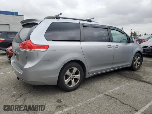 2014 Toyota Sienna LE AAS with VIN 5TDKK3DC2ES495590, listed as a Copart auction lot 53586355 with 144,337 mi miles and Salvage Title. Bid and sale history available at DreamBid. Image 3.