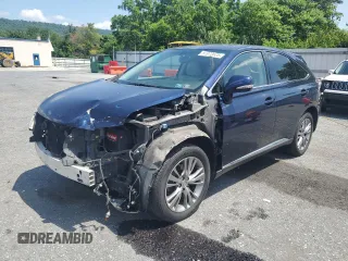 2013 Lexus RX 350 with VIN JTJBK1BA8D2022611, listed as a Copart auction lot 61978625 with 134,897 mi miles and Salvage title. Bid and sale history available at DreamBid. Image 1.