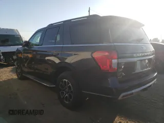 2022 Ford Expedition XLT with VIN 1FMJU1JT8NEA19988, listed as a Copart auction lot 47071225 with 43,436 mi miles and Salvage Title. Bid and sale history available at carsss.com. Image 2.