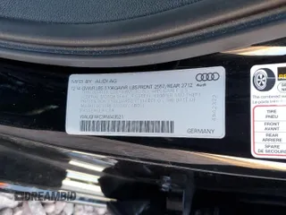 2015 Audi A6 Premium Plus with VIN WAUGFAFC3FN043521, listed as a Copart auction lot 60538745 with 82,135 mi miles and Salvage title. Bid and sale history available at DreamBid. Image 12.