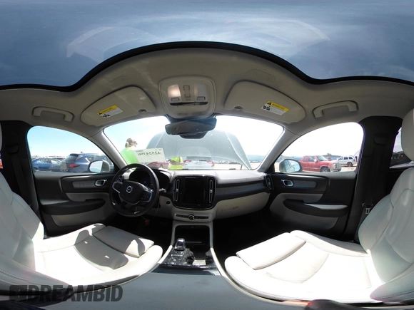 2023 Volvo XC40 Plus Bright Theme with VIN YV4L12UNXP2930656, listed as a IAAI auction lot 42524396 with 58,185 mi miles and . Bid and sale history available at DreamBid. Image 18.