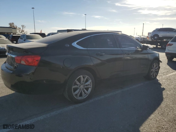 2017 Chevrolet Impala LT with VIN 2G1105SA3H9165378, listed as a Copart auction lot 45656545 with 133,082 mi miles and Salvage Title. Bid and sale history available at carsss.com. Image 3.