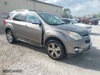 2010 Chevrolet Equinox LTZ with VIN 2CNFLFEY0A6320989, listed as a IAAI auction lot 41929141 with 267,191 mi miles. Bid and sale history available at carsss.com. Image 1.