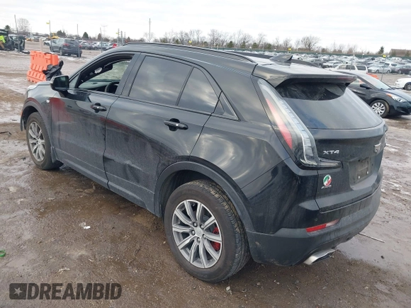 2021 Cadillac XT4 AWD Sport with VIN 1GYFZFR49MF065225, listed as a IAAI auction lot 41191994 with 58,095 mi miles and . Bid and sale history available at DreamBid. Image 3.