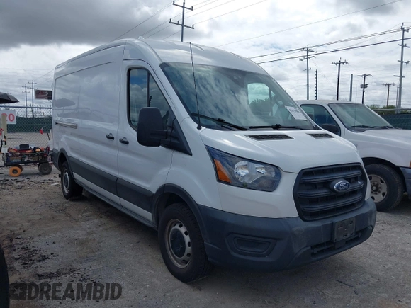 2020 Ford Transit Cargo with VIN 1FTBR1C84LKB72904, listed as a IAAI auction lot 42615080 with 137,235 mi miles and . Bid and sale history available at DreamBid. Image 1.