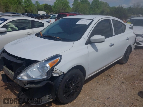 2016 Nissan Versa S Plus with VIN 3N1CN7AP8GL868279, listed as a IAAI auction lot 41964514 with 163,823 mi miles. Bid and sale history available at carsss.com. Image 2.