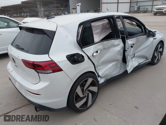 2023 Volkswagen GTI SE с VIN WVW3A7CD2PW149602, выставлен на аукционе IAAI как лот 41153478 с пробегом 14 950 миль миль и . История ставок и продаж доступна на DreamBid. Изображение 4.