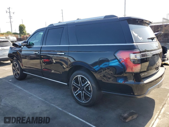 2021 Ford Expedition Max Limited with VIN 1FMJK2AT5MEA63053, listed as a Copart auction lot 60145835 with 39,783 mi miles and Salvage title. Bid and sale history available at DreamBid. Image 2.
