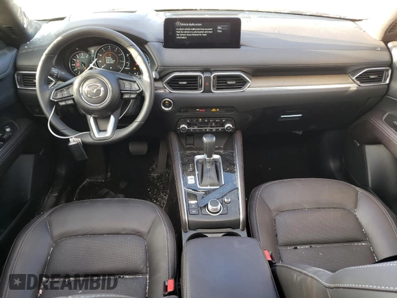 2024 Mazda CX-5 2.5 Turbo Signature with VIN JM3KFBXY0R0423308, listed as a Copart auction lot 87454254 with 10,035 mi miles and Salvage Title. Bid and sale history available at carsss.com. Image 8.