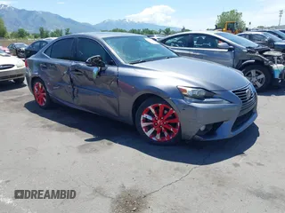 2014 Lexus IS 250 with VIN JTHCF1D24E5011721, listed as a IAAI auction lot 42374087 with 115,613 mi miles and . Bid and sale history available at DreamBid. Image 1.
