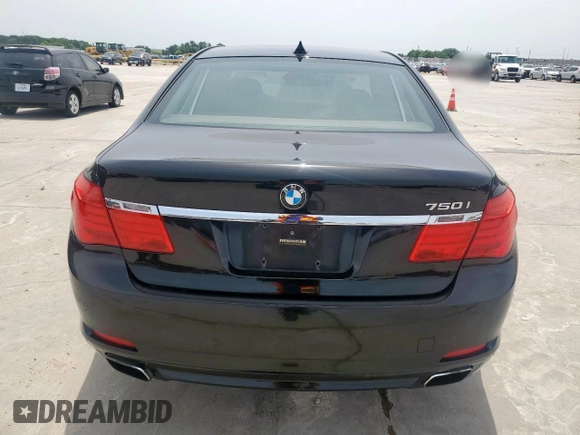 2012 BMW 7 Series 750i xDrive с VIN WBAKC6C55CC395741, выставлен на аукционе Copart как лот 54731405 с пробегом 166 193 миль миль и Чистый • Clean title. История ставок и продаж доступна на DreamBid. Изображение 6.