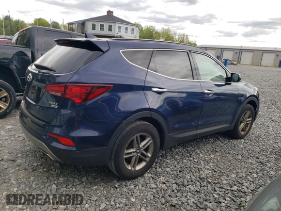 2017 Hyundai Santa Fe 2.4L z VIN 5XYZUDLB5HG483135, wystawiony jako Copart lot #55426735 z przebiegiem 93 470 mil mil oraz Szkoda całkowita • Salvage title. Historia ofert i sprzedaży dostępna na DreamBid. Obrazek 3.