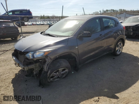 2017 Honda HR-V LX with VIN 3CZRU6H34HM708364, listed as a Copart auction lot 49602205 with 42,117 mi miles and Salvage Title. Bid and sale history available at carsss.com. Image 1.