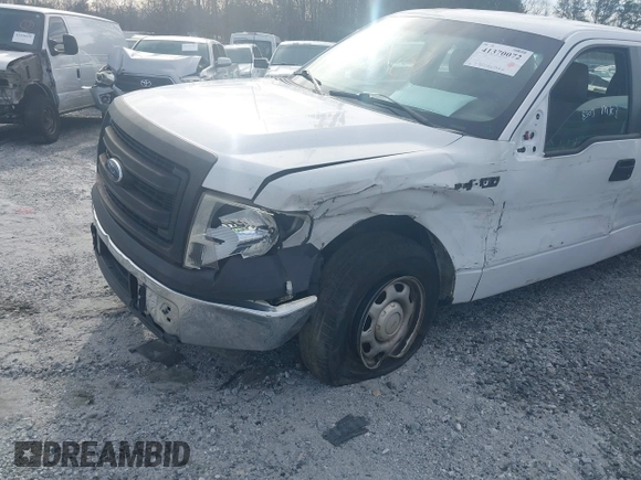 2014 Ford F-150 XL with VIN 1FTEX1CM5EKG08503, listed as a IAAI auction lot 41370072 with 286,117 mi miles and . Bid and sale history available at DreamBid. Image 6.
