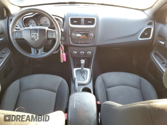 2012 Dodge Avenger SE with VIN 1C3CDZAB9CN325411, listed as a Copart auction lot 52758025 with 127,902 mi miles and Salvage Title. Bid and sale history available at DreamBid. Image 8.