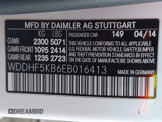 2014 Mercedes-Benz E 350 Sport z VIN WDDHF5KB6EB016413, wystawiony jako IAAI lot #40893617 z przebiegiem 151 112 mil mil oraz . Historia ofert i sprzedaży dostępna na DreamBid. Obrazek 9.