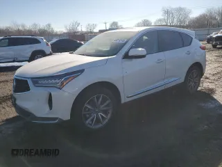 2023 Acura RDX w/Technology Package with VIN 5J8TC2H50PL006732, listed as a Copart auction lot 46819315 with 18,192 mi miles and Salvage Title. Bid and sale history available at carsss.com. Image 1.