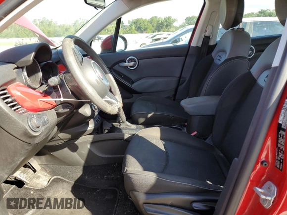 2016 FIAT 500X Pop with VIN ZFBCFXAT8GP499700, listed as a Copart auction lot 79922134 with 35,890 mi miles and Salvage title. Bid and sale history available at DreamBid. Image 7.