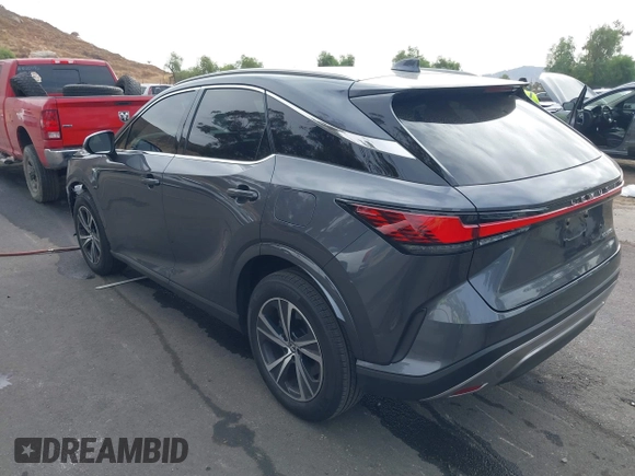 2024 Lexus RX 350 with VIN 2T2BAMBA1RC034871, listed as a IAAI auction lot 40959236 with 8,218 mi miles and . Bid and sale history available at DreamBid. Image 3.