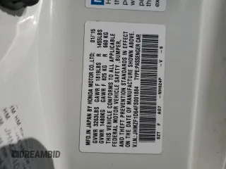 2015 Honda CR-Z EX with VIN JHMZF1D64FS001884, listed as a Copart auction lot 80671564 with 107,195 mi miles and Salvage title. Bid and sale history available at DreamBid. Image 12.