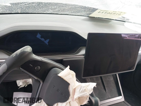 2021 Tesla Model S Plaid z VIN 5YJSA1E6XMF429436, wystawiony jako IAAI lot #41826114 z przebiegiem Nie podano mil oraz . Historia ofert i sprzedaży dostępna na DreamBid. Obrazek 18.