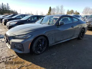 2023 BMW 4 Series 430i xDrive with VIN WBA73AP08PCL34512, listed as a Copart auction lot 43389455 with Not provided miles and Clean title. Bid and sale history available at DreamBid. Image 1.
