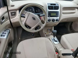 2009 Kia Sportage LX with VIN KNDJE723097622429, listed as a Copart auction lot 52960575 with 167,492 mi miles and Salvage Title. Bid and sale history available at carsss.com. Image 8.