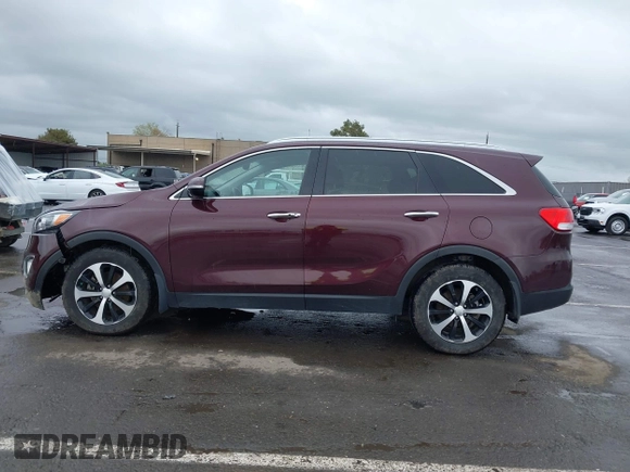 2017 Kia Sorento EX V6 with VIN 5XYPH4A50HG261420, listed as a IAAI auction lot 41933777 with 90,784 mi miles. Bid and sale history available at carsss.com. Image 14.