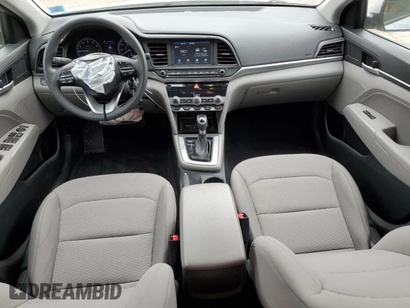 2020 Hyundai Elantra SEL with VIN 5NPD84LF0LH530607, listed as a Copart auction lot 52287195 with 60,401 mi miles and Salvage Title. Bid and sale history available at DreamBid. Image 8.