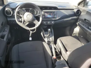 2024 Nissan Kicks S with VIN 3N1CP5BV9RL532400, listed as a Copart auction lot 49999005 with 32,539 mi miles and Salvage Title. Bid and sale history available at DreamBid. Image 8.