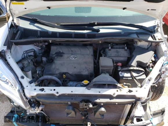 2014 Toyota Sienna XLE with VIN 5TDYK3DC6ES427920, listed as a Copart auction lot 54075594 with 127,018 mi miles and Salvage title. Bid and sale history available at DreamBid. Image 12.