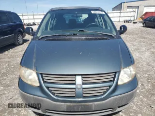 2005 Dodge Caravan SE with VIN 1D4GP25B75B227281, listed as a Copart auction lot 54076975 with 166,419 mi miles and Salvage title. Bid and sale history available at DreamBid. Image 5.