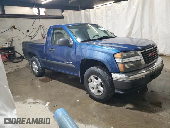 2005 GMC Canyon SL Z85 with VIN 1GTDT148358226427, listed as a Copart auction lot 49351115 with 131,083 mi miles and Clean Title. Bid and sale history available at carsss.com. Image 4.