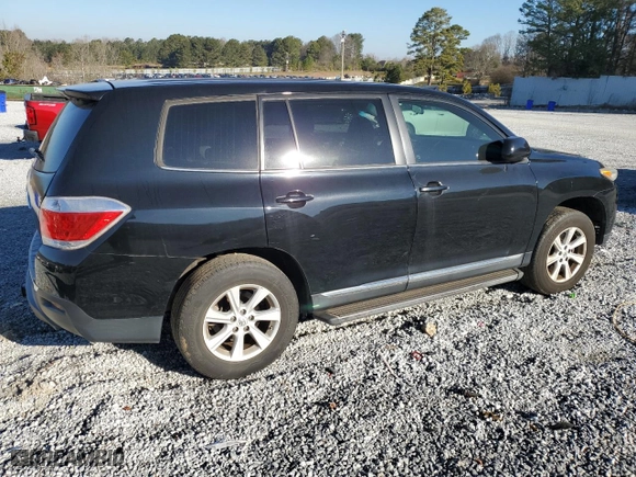 2013 Toyota Highlander with VIN 5TDZA3EH2DS037848, listed as a Copart auction lot 46258095 with 151,116 mi miles and Salvage Title. Bid and sale history available at carsss.com. Image 3.