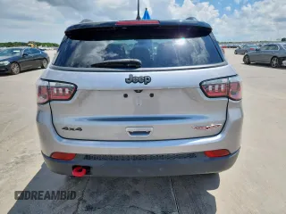 2020 Jeep Compass Trailhawk z VIN 3C4NJDDB0LT207825, wystawiony jako Copart lot #63699915 z przebiegiem 58 190 mil mil oraz Szkoda całkowita • Salvage title. Historia ofert i sprzedaży dostępna na DreamBid. Obrazek 6.